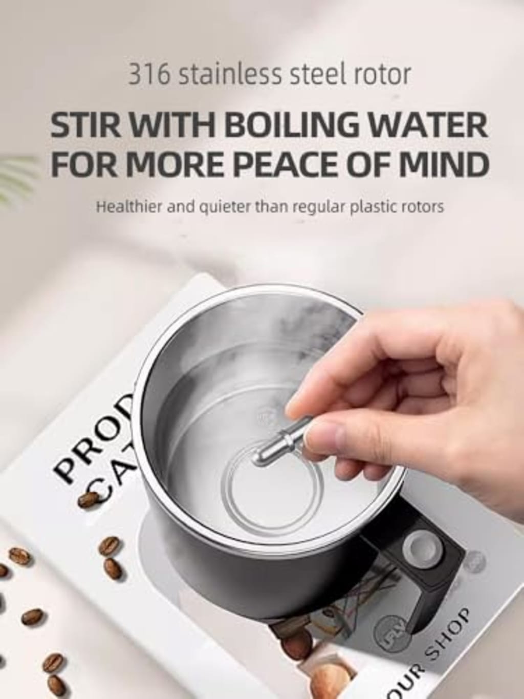 Stirley Self Stirring Mug